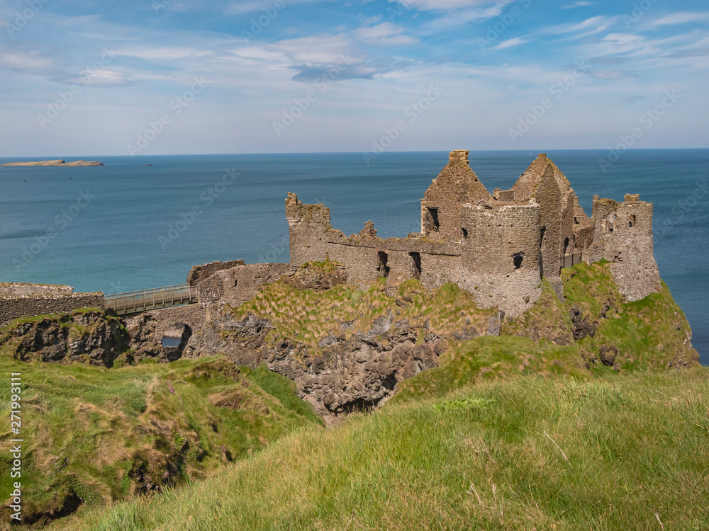 Dunluce Castle in Northern Ireland - a famous movie location - travel photography