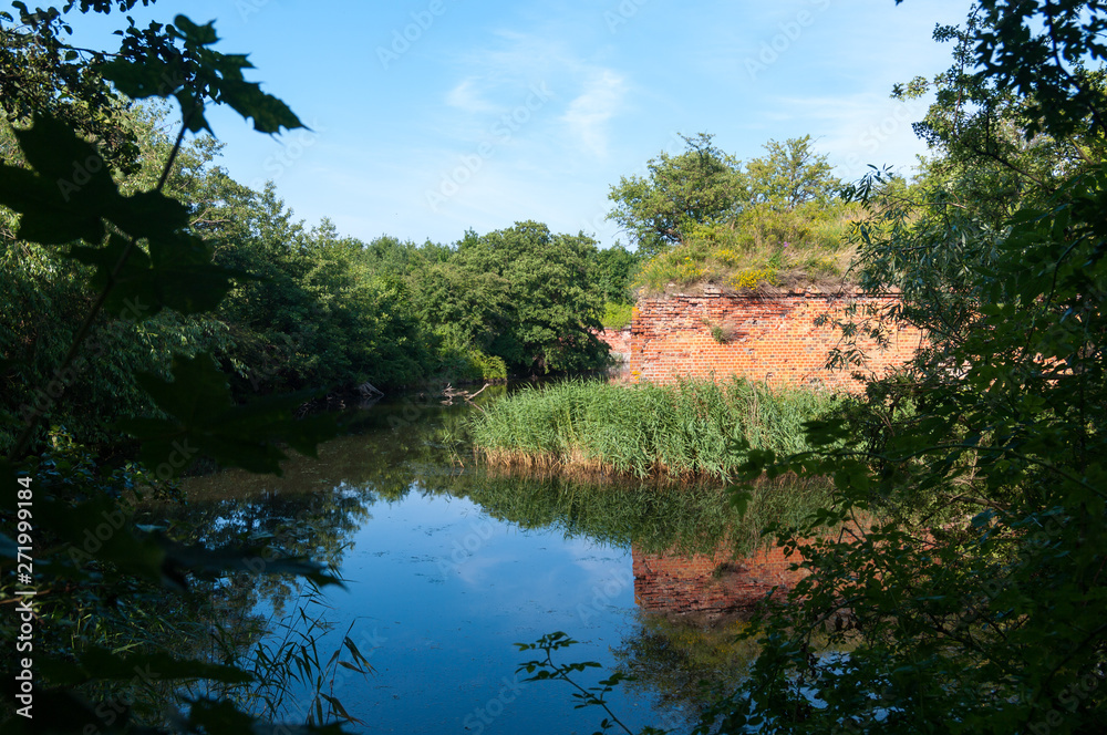View of the Ravelin Faulvinkel of the Pillau fortress, Baltiysk, Kaliningrad region, Russian Federation View of the Ravelin Faulvinkel of the Pillau fortress, Baltiysk, Kaliningrad region, Russian Federation