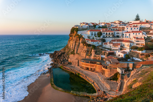 The beautiful seaside town Azenhas do Mar, Portugal
