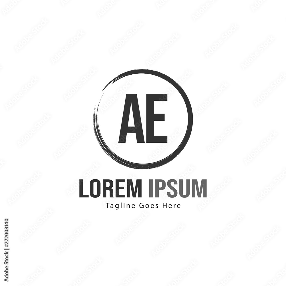 AE Letter Logo Design. Creative Modern AE Letters Icon Illustration AE Letter Logo Design. Creative Modern AE Letters Icon Illustration