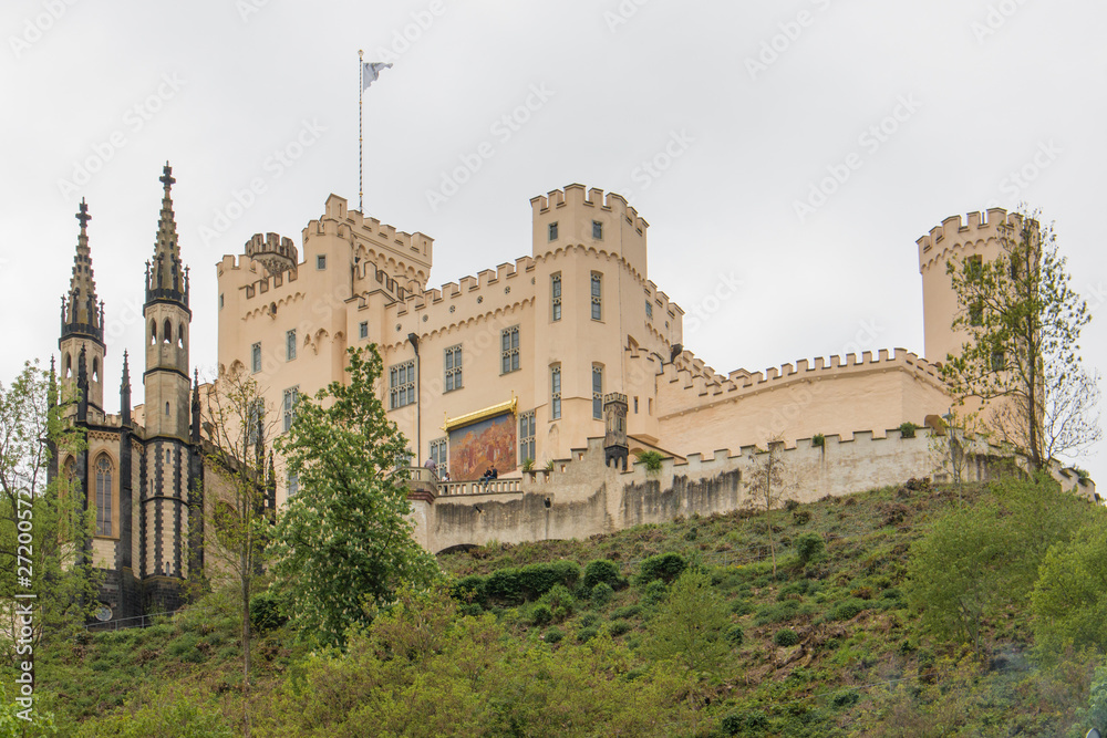Castle Stolzenfels (Schloss Stolzenfels) Koblenz Rhineland Palatinate
