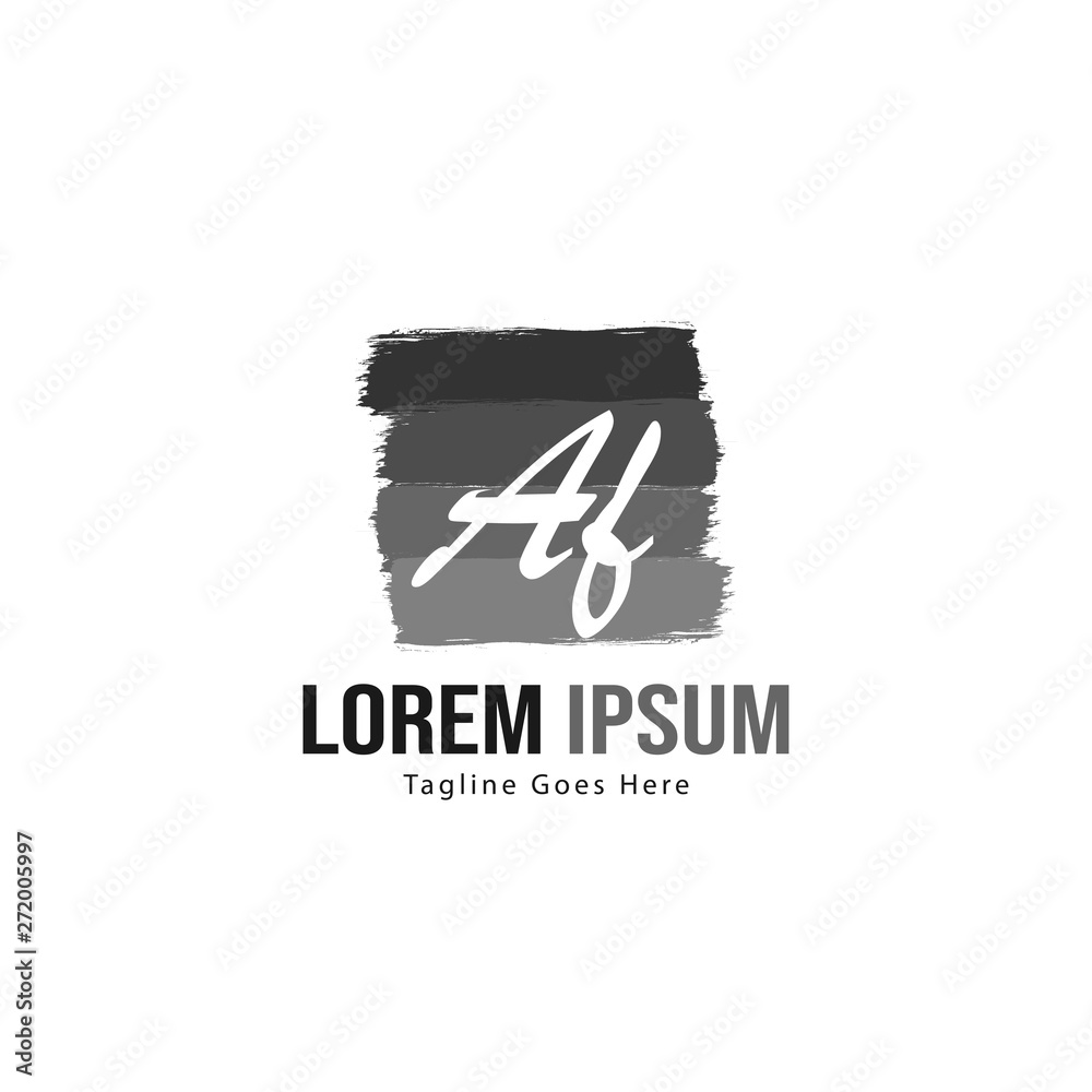 AF Letter Logo Design. Creative Modern AF Letters Icon Illustration AF Letter Logo Design. Creative Modern AF Letters Icon Illustration