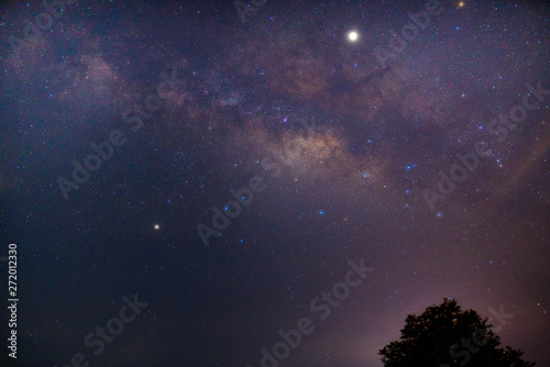 starry sky with stars © Natee