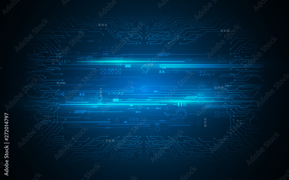 abstract sci fi digital technology innovation concept design background