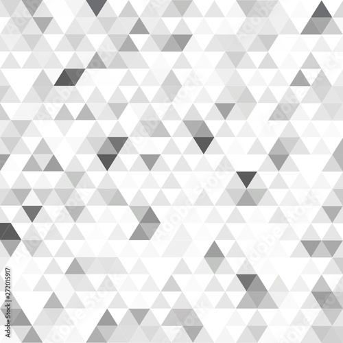 Modern white abstract background with triangles 