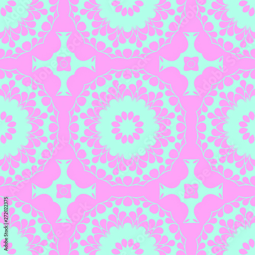 Pink and blue simple pattern