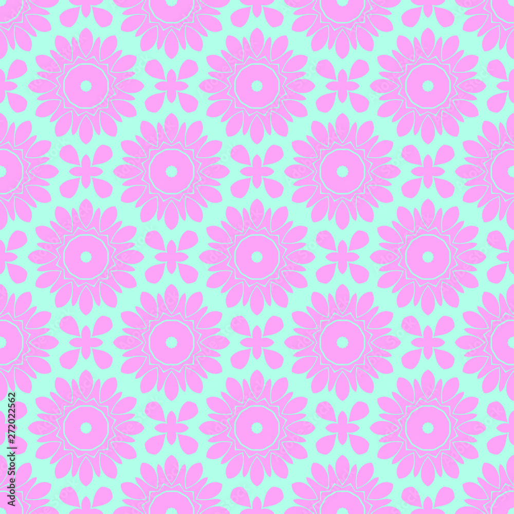 Pink and blue simple pattern Pink and blue simple pattern