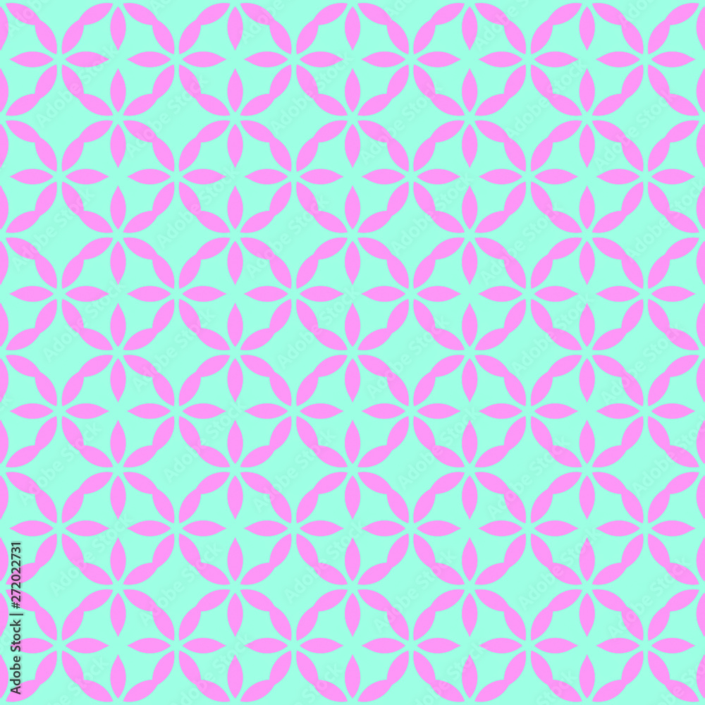 Pink and blue simple pattern Pink and blue simple pattern