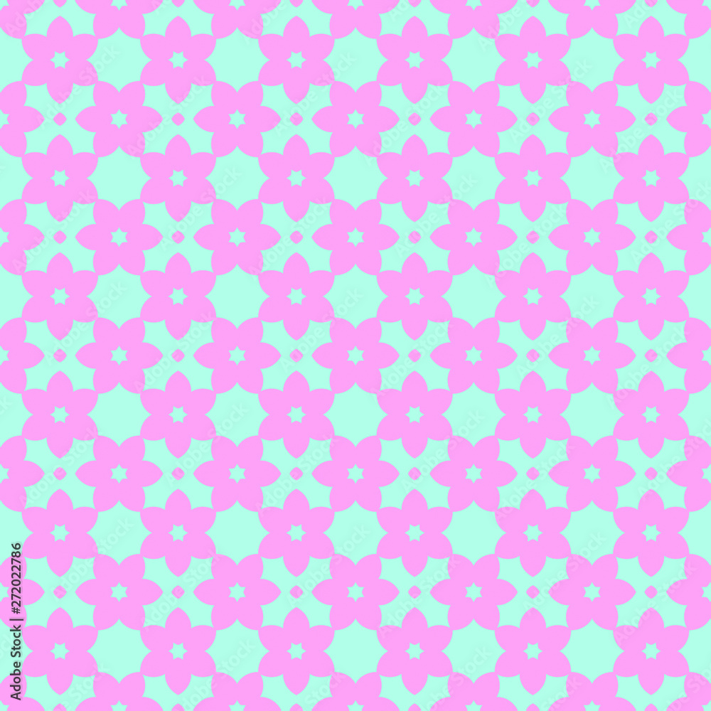 Pink and blue simple pattern Pink and blue simple pattern