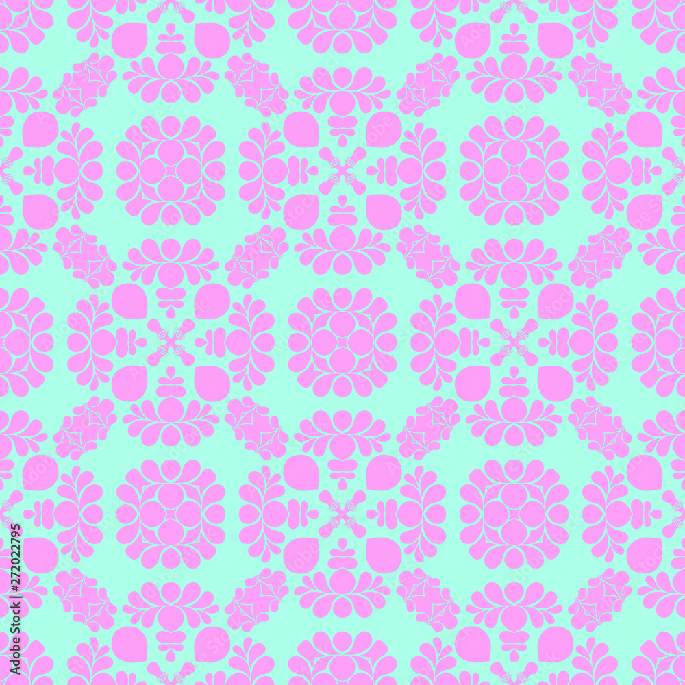 Pink and blue simple pattern Pink and blue simple pattern