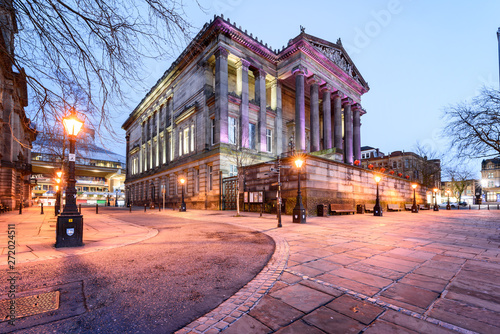 Fotografie, Obraz The Harris Museum, Art Gallery & Preston Free Public Library is a Grade I-listed museum building in Preston, Lancashire UK