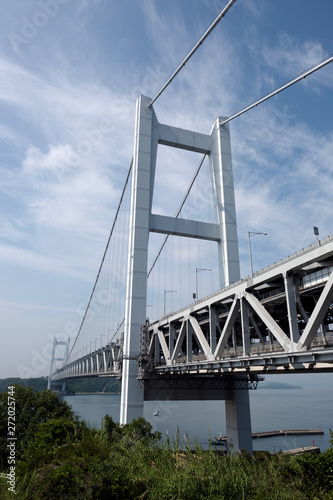 下津井瀬戸大橋の大きな橋脚 © iguchiyasunori
