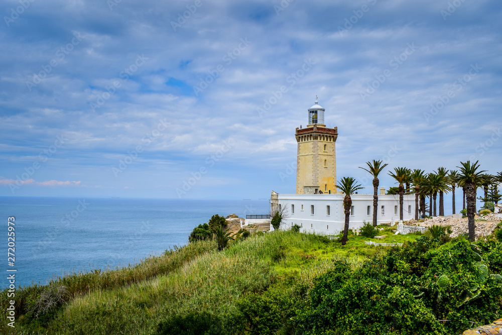 Panoramic View of Lighthouse  Cap Spartel, Tangier City, Morocco