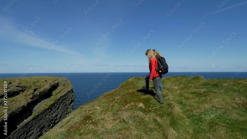 Amazing Atlantic coast of Ireland with its steep cliffs - travel photography Amazing Atlantic coast of Ireland with its steep cliffs - travel photography