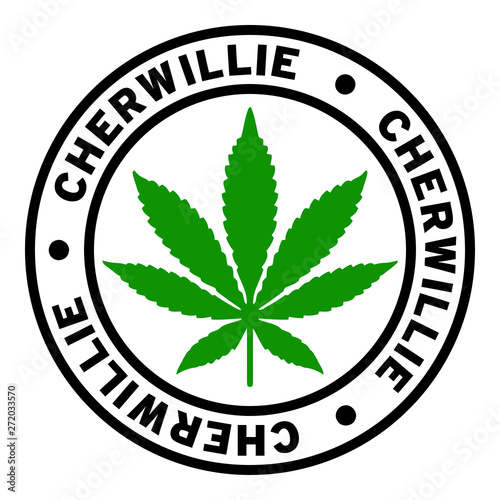 Round CherWillie Marijuana Strain Clipart