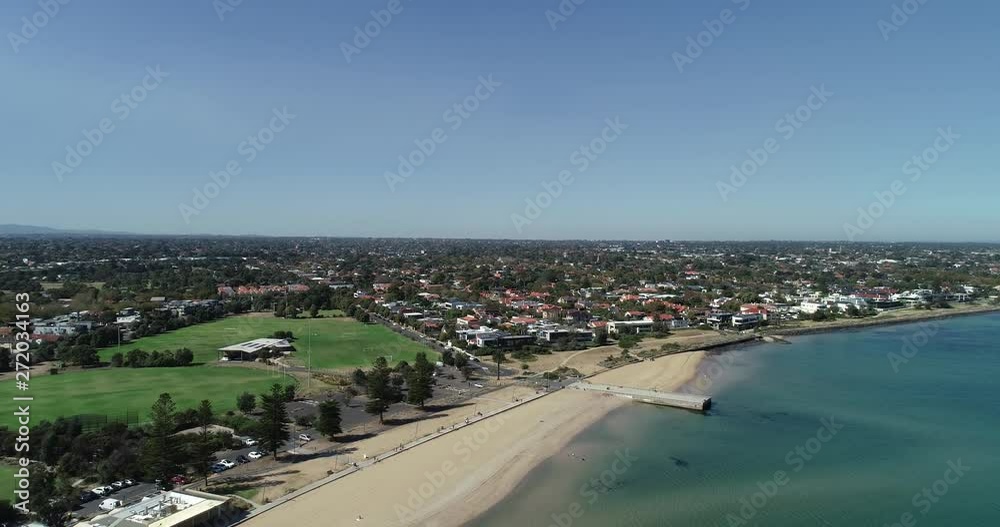 Melbourn coastline by drone featuring the clear Australian ocean 18 Melbourn coastline by drone featuring the clear Australian ocean 18