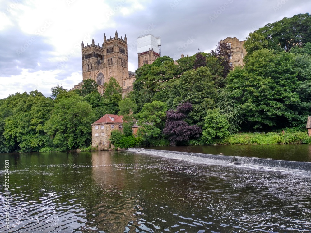 Durham Cathedral and river Wear