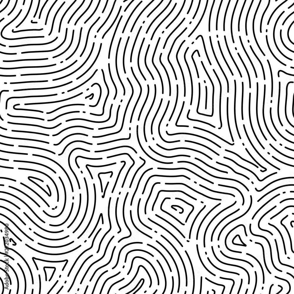 Fingerprint seamless background on square shape. Fingerprint seamless background on square shape.