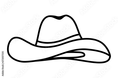 hat accessory on white background