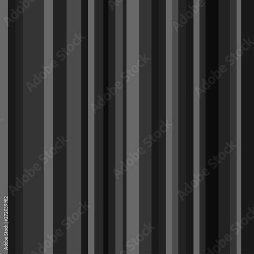 Stripe pattern. Linear background. Seamless abstract texture with many lines. Geometric wallpaper with stripes. Print for interior design and fabric. Black and white illustration