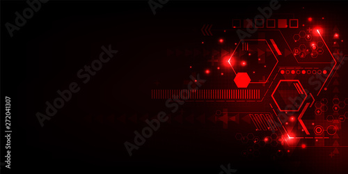 Vector background in the concept of technology.