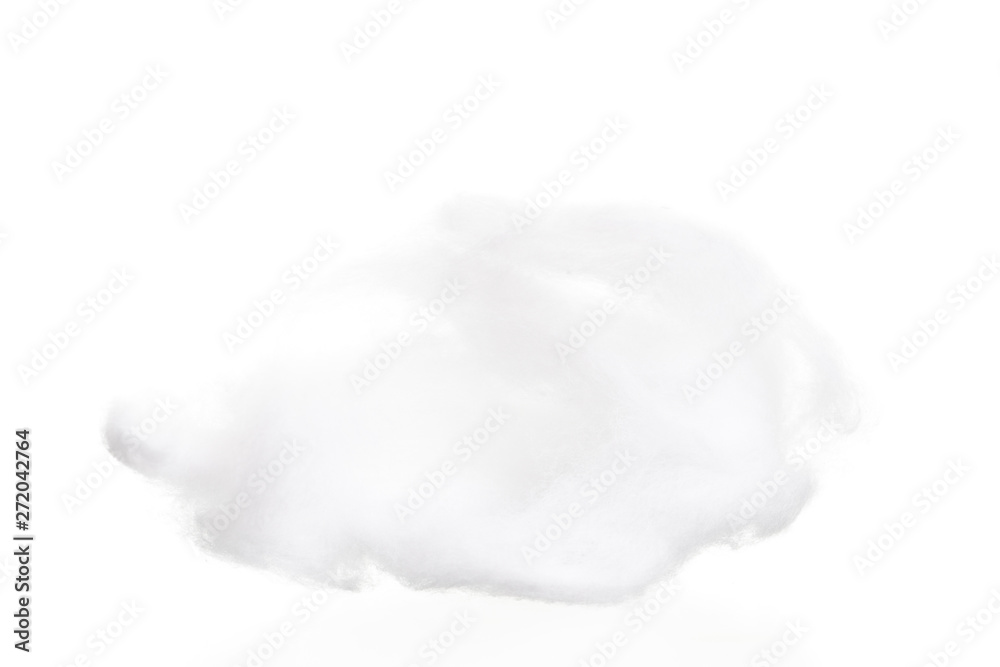 Cotton wool isolate on white background Cotton wool isolate on white background