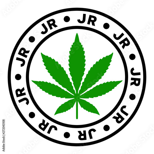 Round Jr Marijuana Strain Clipart