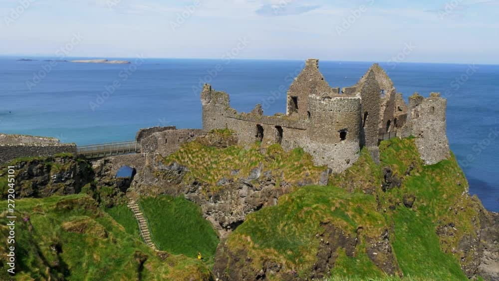 Dunluce Castle in Northern Ireland - a popular landmark in Northern Ireland - travel photography