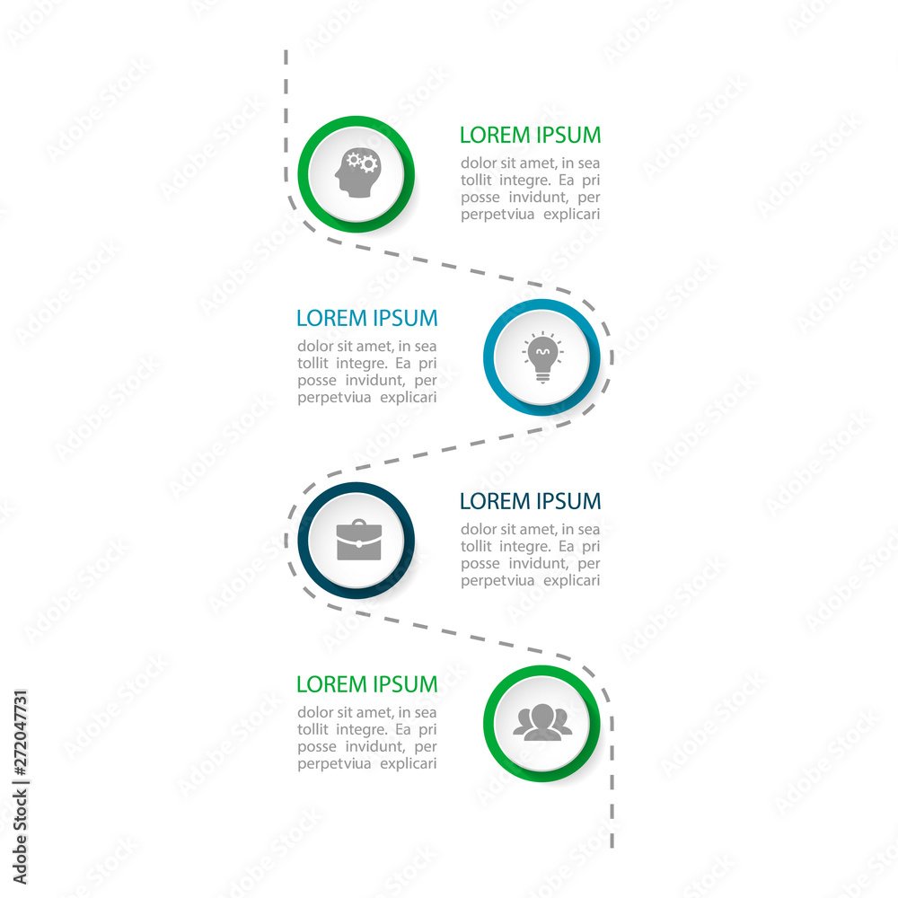 Vector iInfographic template for business, presentations, web design, 4 options. Vector iInfographic template for business, presentations, web design, 4 options.
