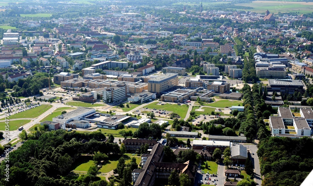 Greifswald, Parkklinik und Universitätsmedizin 2014