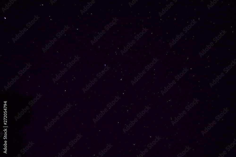 Obraz premium Seven Star System in the sky