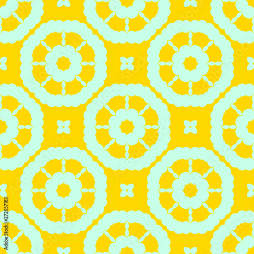 Beauty yellow geometric pattern