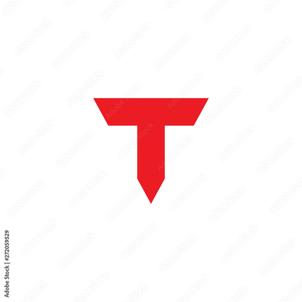 T letter logo design vector template T letter logo design vector template