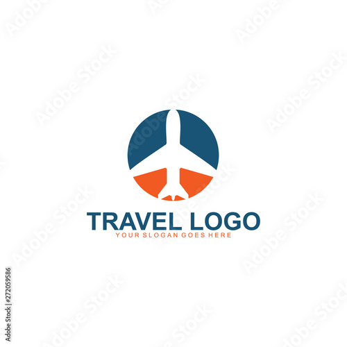 Free Download Travel icon logo design vector template - GFXLoad