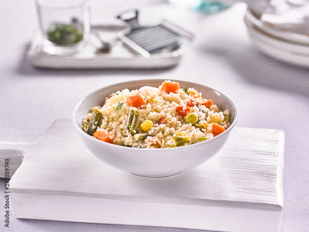 couscous with vegetables couscous with vegetables