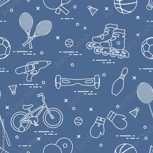Equipment for sports activities for children.