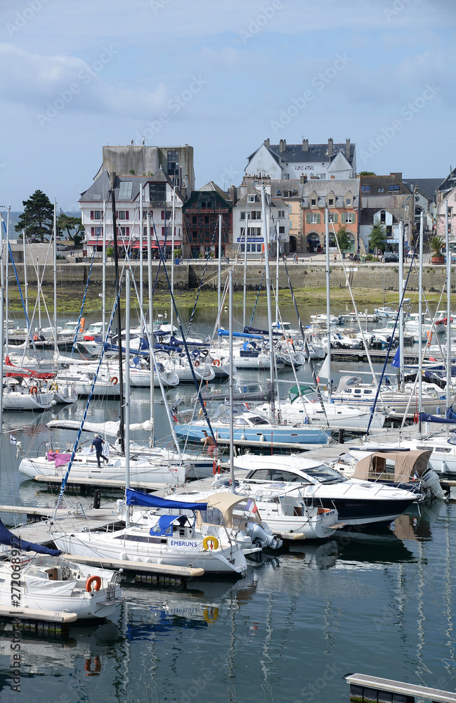 Marina von Concarneau, Bretagne