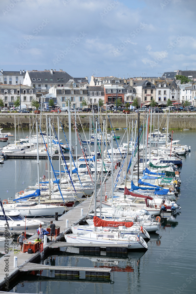 Marina von Concarneau, Bretagne