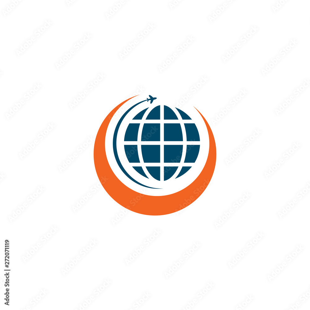 Travel icon logo design vector template Travel icon logo design vector template