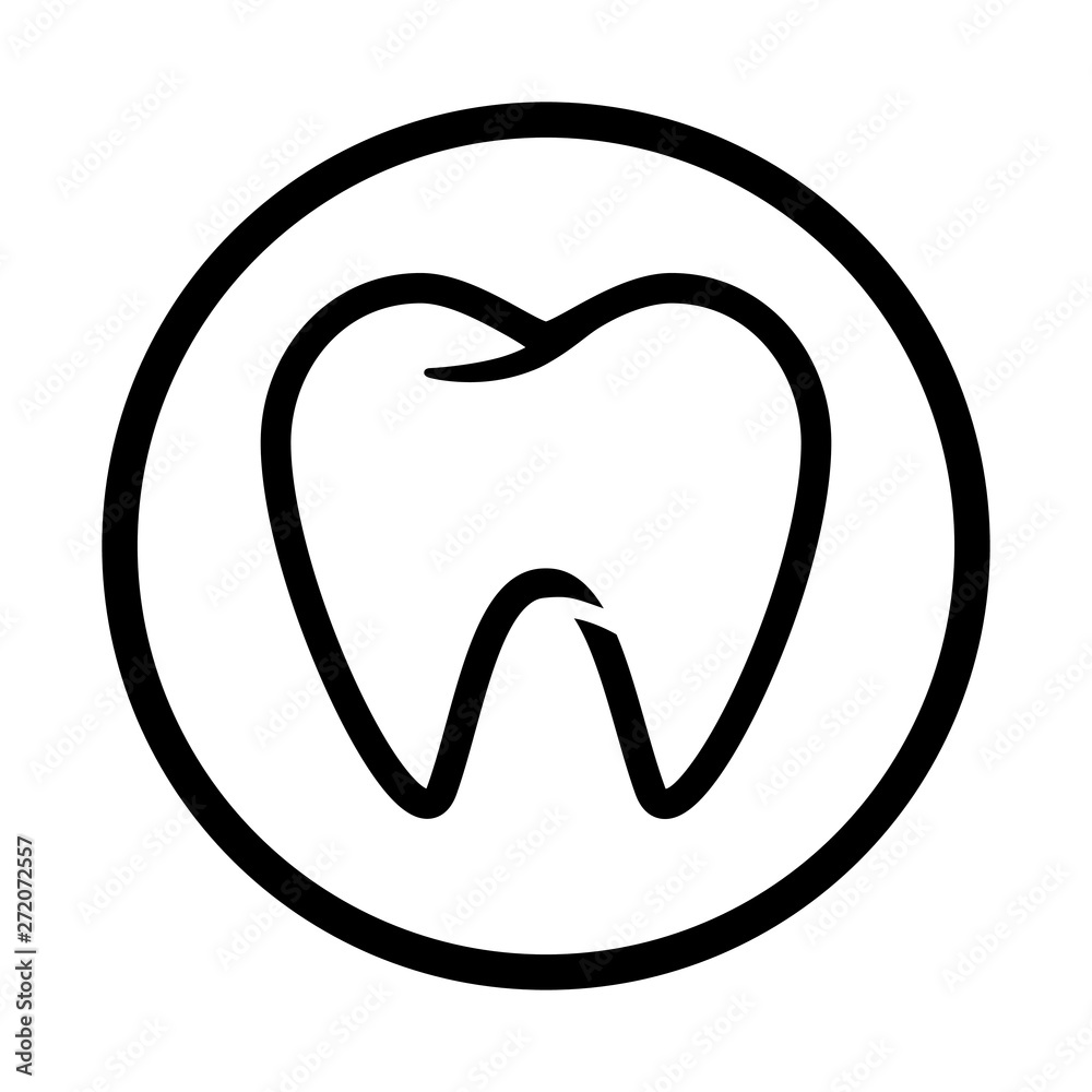 Tooth Vector icon. teeth vector illustration. dentist logo vector. Tooth Vector icon. teeth vector illustration. dentist logo vector.
