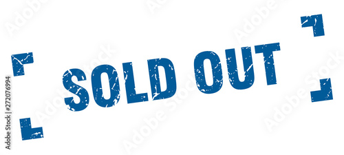 sold out