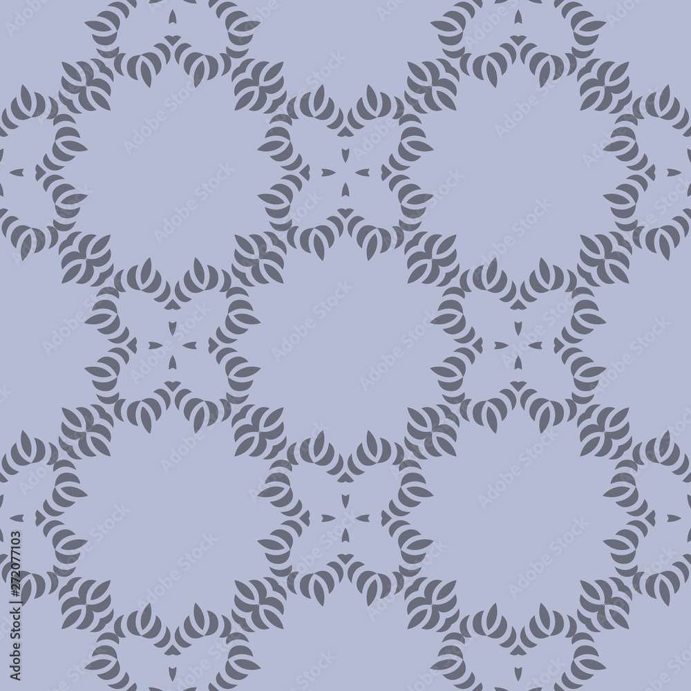 Grey floral geometric pattern with beautiful form Grey floral geometric pattern with beautiful form