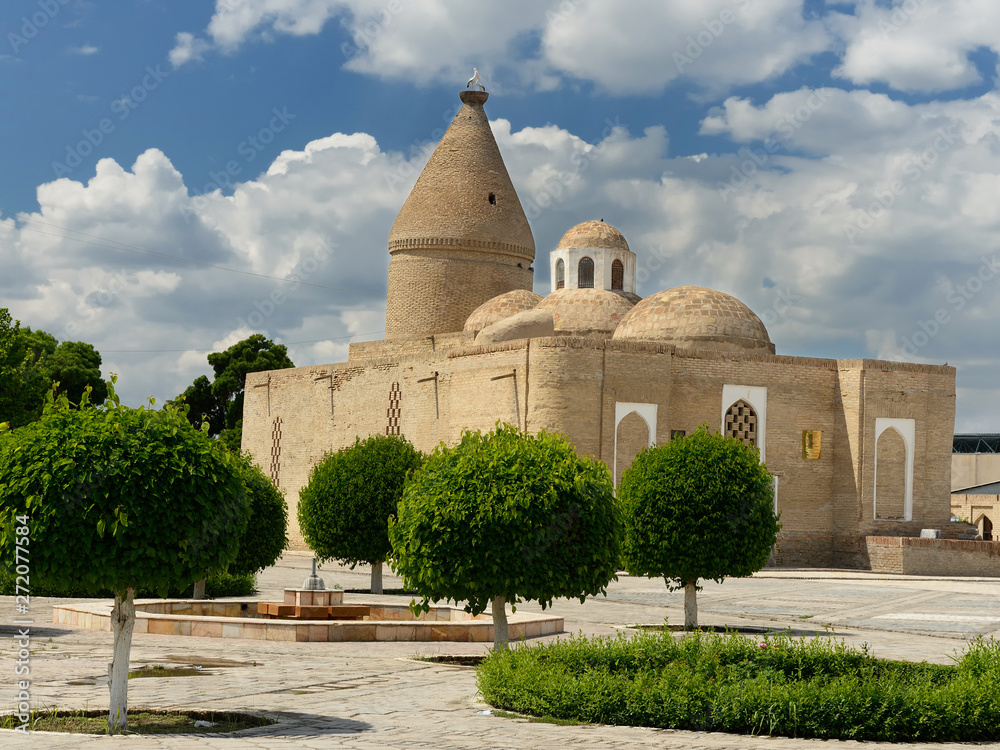 The Chashma - Ayub Mausoleum dates from the 12th century, Bukhara, Uzbekistan.