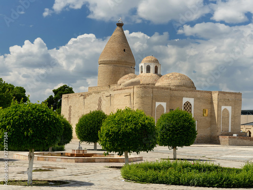 The Chashma - Ayub Mausoleum dates from the 12th century, Bukhara, Uzbekistan. photo