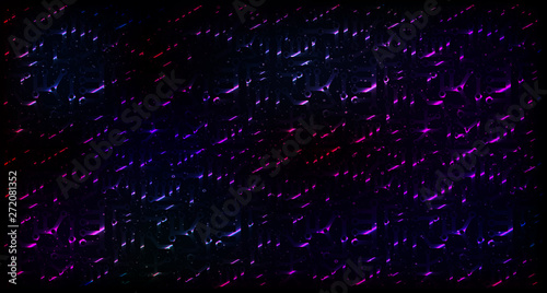 Futuristic abstract background. Purple light. Light purple blue vector layout with cosmic stars . Vector illustration.