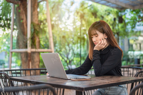 Businesswoman Sleeping Office Worker Break Digital Device Concept