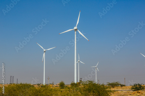 Windmills in Jaisalmer