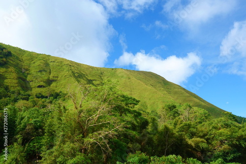 Pegasingan Hill located near to Rinjani Volcano in Central Lombok  Indonesia