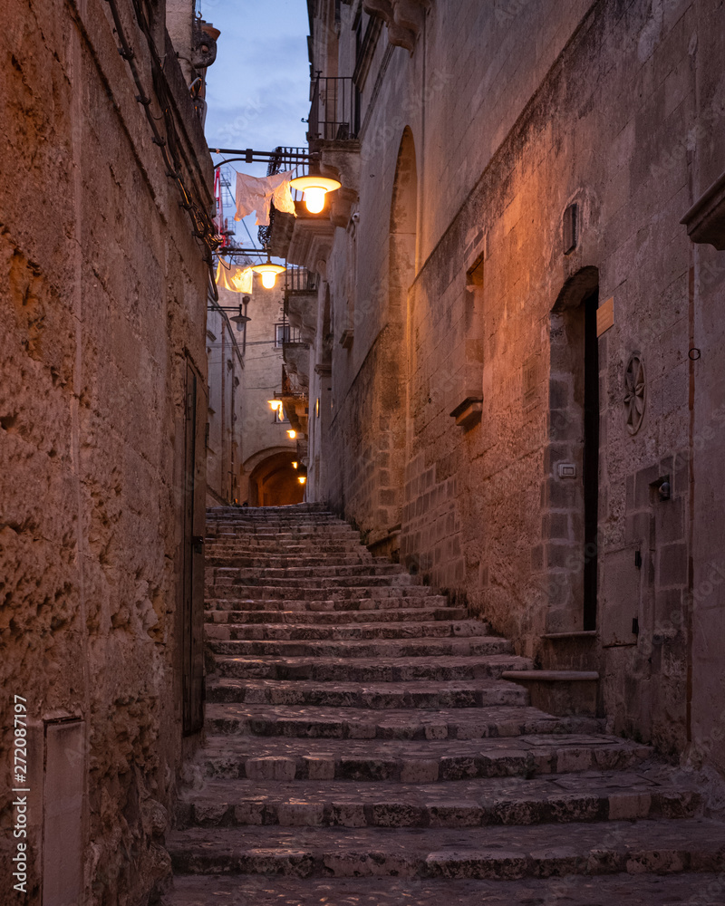 Matera steps