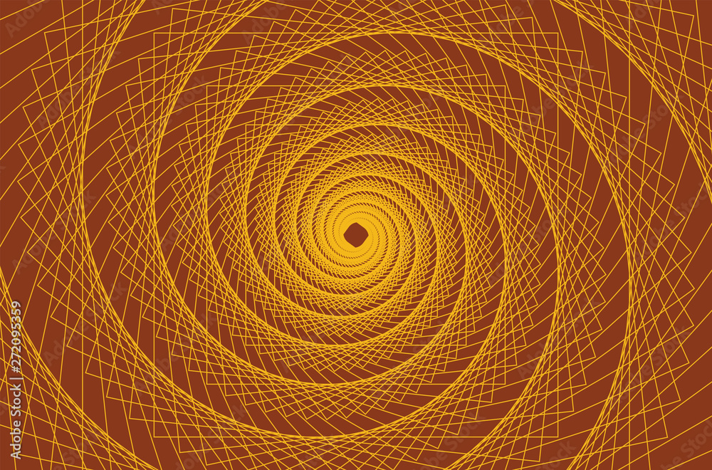 Fototapeta premium Lines Halftone Vector Spiral Pattern or Texture